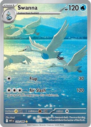 Swanna - 110/086 (110) [SV: White Flare] Holofoil - Deck Out Gaming