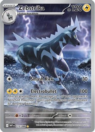 Zebstrika - 115/086 (115) [SV: White Flare] Holofoil - Deck Out Gaming