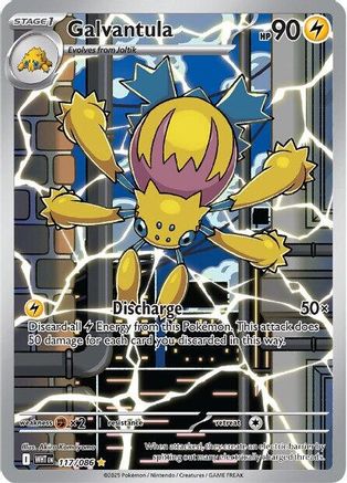 Galvantula - 117/086 (117) [SV: White Flare] Holofoil - Deck Out Gaming