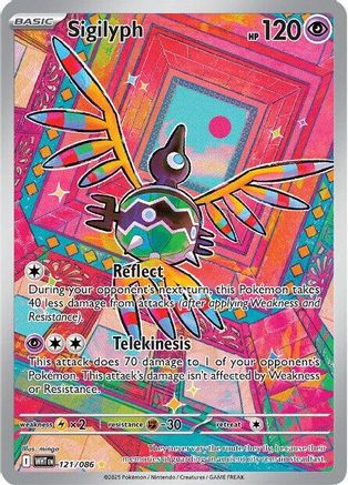 Sigilyph - 121/086 (121) [SV: White Flare] Holofoil - Deck Out Gaming