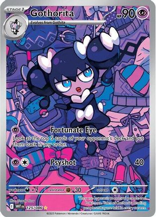 Gothorita - 125/086 (125) [SV: White Flare] Holofoil - Deck Out Gaming