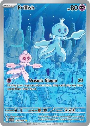 Frillish - 126/086 (126) [SV: White Flare] Holofoil - Deck Out Gaming