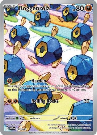 Roggenrola - 127/086 (127) [SV: White Flare] Holofoil - Deck Out Gaming