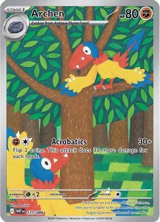 Archen - 131/086 (131) [SV: White Flare] Holofoil - Deck Out Gaming