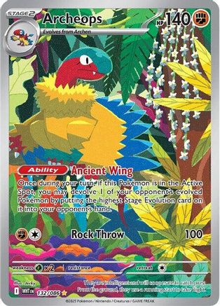 Archeops - 132/086 (132) [SV: White Flare] Holofoil - Deck Out Gaming