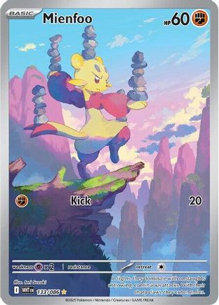 Mienfoo - 133/086 (133) [SV: White Flare] Holofoil - Deck Out Gaming