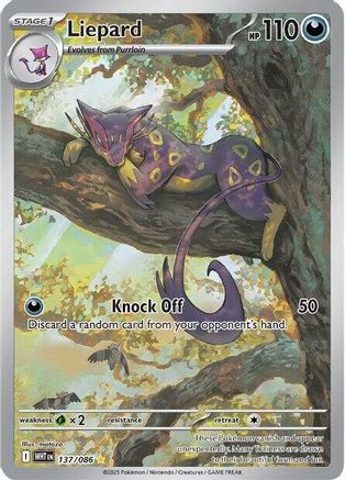 Liepard - 137/086 (137) [SV: White Flare] Holofoil - Deck Out Gaming