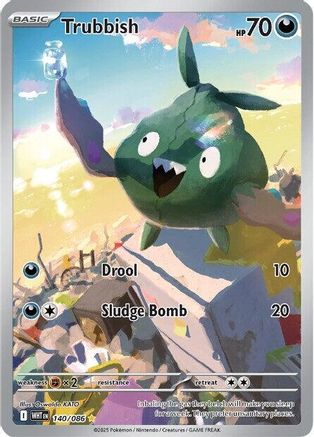 Trubbish - 140/086 (140) [SV: White Flare] Holofoil - Deck Out Gaming