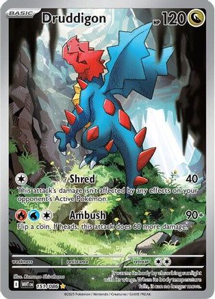 Druddigon - 151/086 (151) [SV: White Flare] Holofoil - Deck Out Gaming