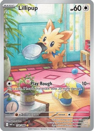 Lillipup - 154/086 (154) [SV: White Flare] Holofoil - Deck Out Gaming