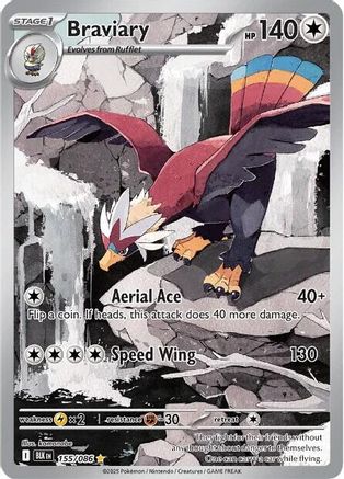 Braviary - 155/086 (155) [SV: Black Bolt] Holofoil - Deck Out Gaming