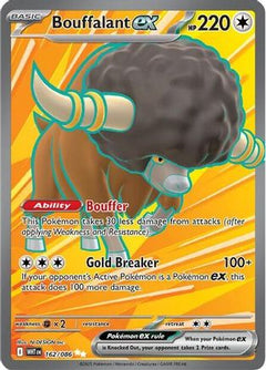Bouffalant ex - 162/086 (162) [SV: White Flare] Holofoil - Deck Out Gaming
