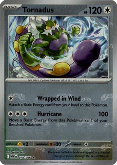 Tornadus (Master Ball Pattern) (78) [SV: White Flare] Holofoil - Deck Out Gaming