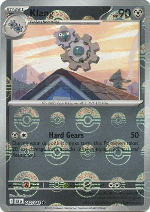 Klang (Poke Ball Pattern) (62) [SV: Black Bolt] Holofoil - Deck Out Gaming