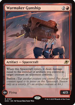 Warmaker Gunship (167) [Edge of Eternities] - Deck Out Gaming