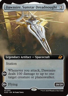 Dawnsire, Sunstar Dreadnought (Extended Art) (351) [Edge of Eternities] foil - Deck Out Gaming