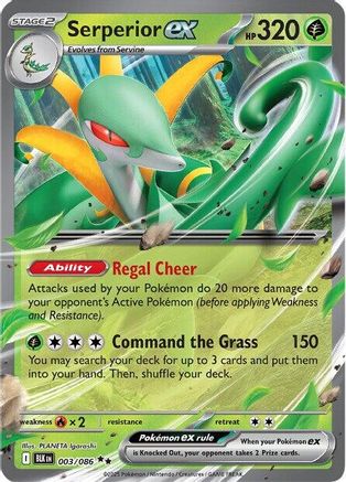 Serperior ex (3) [SV: Black Bolt] Holofoil - Deck Out Gaming