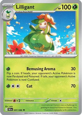 Lilligant (7) [SV: Black Bolt] Reverse Holofoil - Deck Out Gaming