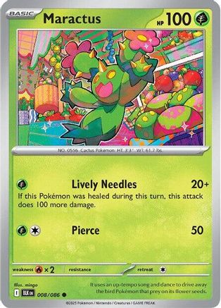 Maractus (8) [SV: Black Bolt] Reverse Holofoil - Deck Out Gaming