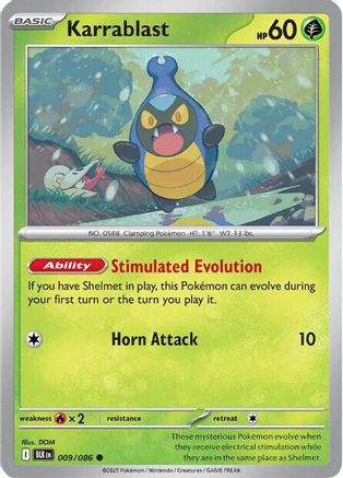 Karrablast (9) [SV: Black Bolt] Reverse Holofoil - Deck Out Gaming