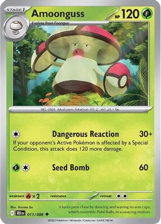 Amoonguss (11) [SV: Black Bolt] Reverse Holofoil - Deck Out Gaming