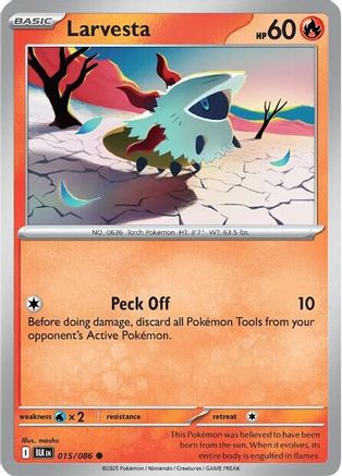 Larvesta (15) [SV: Black Bolt] - Deck Out Gaming