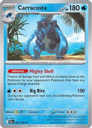 Carracosta (23) [SV: Black Bolt] Reverse Holofoil - Deck Out Gaming
