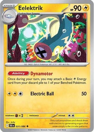 Eelektrik (31) [SV: Black Bolt] - Deck Out Gaming