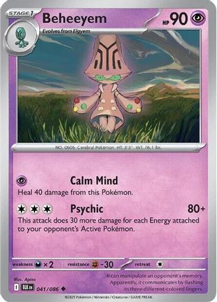 Beheeyem (41) [SV: Black Bolt] Reverse Holofoil - Deck Out Gaming