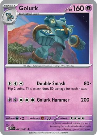 Golurk (43) [SV: Black Bolt] Reverse Holofoil - Deck Out Gaming