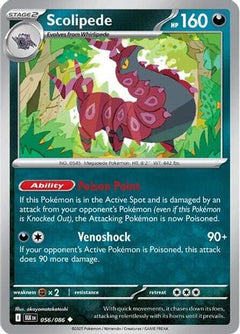 Scolipede (56) [SV: Black Bolt] Holofoil - Deck Out Gaming