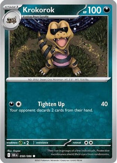 Krokorok (58) [SV: Black Bolt] - Deck Out Gaming