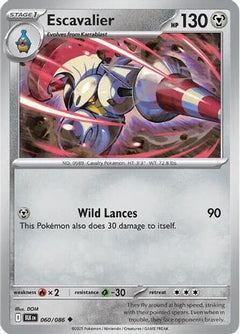 Escavalier (60) [SV: Black Bolt] Reverse Holofoil - Deck Out Gaming