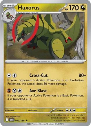 Haxorus (70) [SV: Black Bolt] Reverse Holofoil - Deck Out Gaming