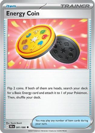 Energy Coin (81) [SV: Black Bolt] Reverse Holofoil - Deck Out Gaming