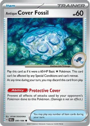 Antique Cover Fossil (80) [SV: Black Bolt] - Deck Out Gaming