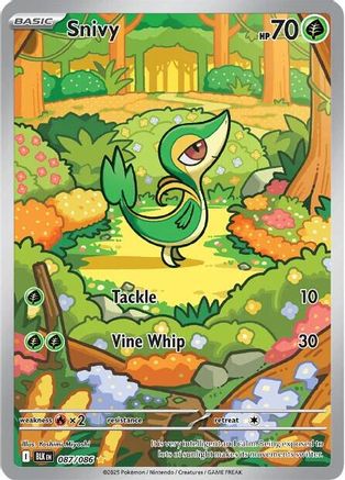 Snivy - 087/086 (87) [SV: Black Bolt] Holofoil - Deck Out Gaming