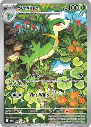 Servine - 088/086 (88) [SV: Black Bolt] Holofoil - Deck Out Gaming