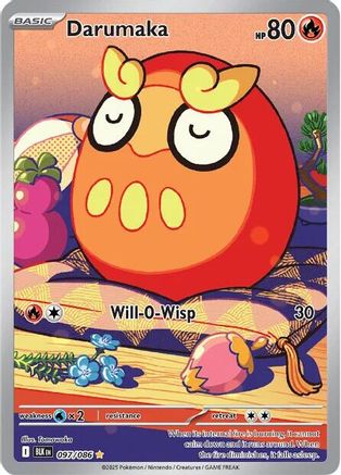 Darumaka - 097/086 (97) [SV: Black Bolt] Holofoil - Deck Out Gaming
