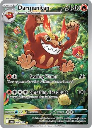 Darmanitan - 098/086 (98) [SV: Black Bolt] Holofoil - Deck Out Gaming