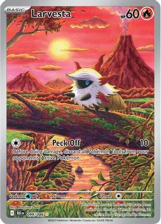 Larvesta - 099/086 (99) [SV: Black Bolt] Holofoil - Deck Out Gaming