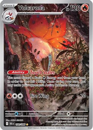Volcarona - 100/086 (100) [SV: Black Bolt] Holofoil - Deck Out Gaming