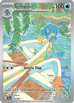 Simipour - 102/086 (102) [SV: Black Bolt] Holofoil - Deck Out Gaming