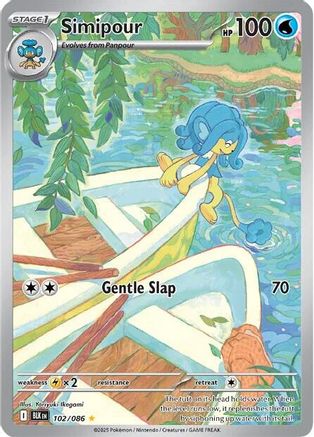 Simipour - 102/086 (102) [SV: Black Bolt] Holofoil - Deck Out Gaming