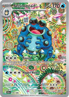 Seismitoad - 105/086 (105) [SV: Black Bolt] Holofoil - Deck Out Gaming