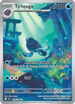 Tirtouga - 106/086 (106) [SV: Black Bolt] Holofoil - Deck Out Gaming