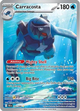Carracosta - 107/086 (107) [SV: Black Bolt] Holofoil - Deck Out Gaming