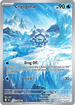 Cryogonal - 111/086 (111) [SV: Black Bolt] Holofoil - Deck Out Gaming
