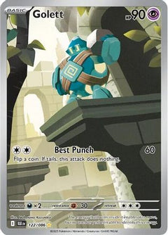 Golett - 122/086 (122) [SV: Black Bolt] Holofoil - Deck Out Gaming