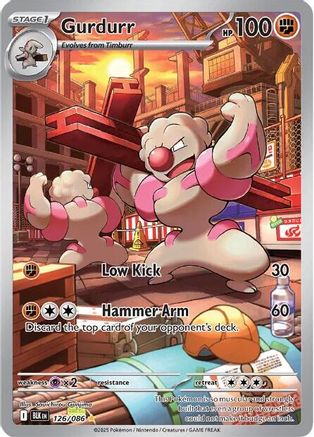 Gurdurr - 126/086 (126) [SV: Black Bolt] Holofoil - Deck Out Gaming